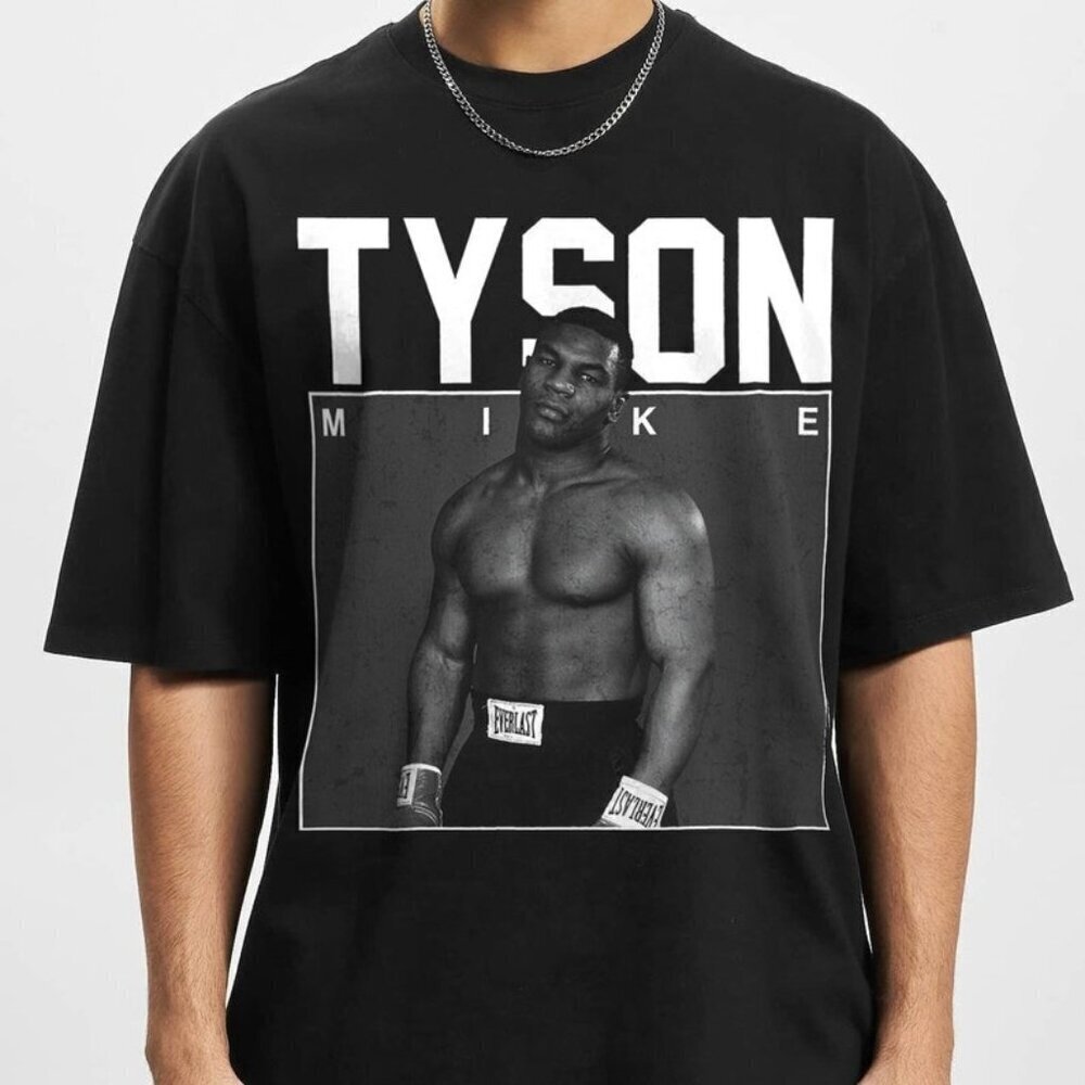Mike Tyson Tshirt Boxing Graphic Tee Y2K Shirt